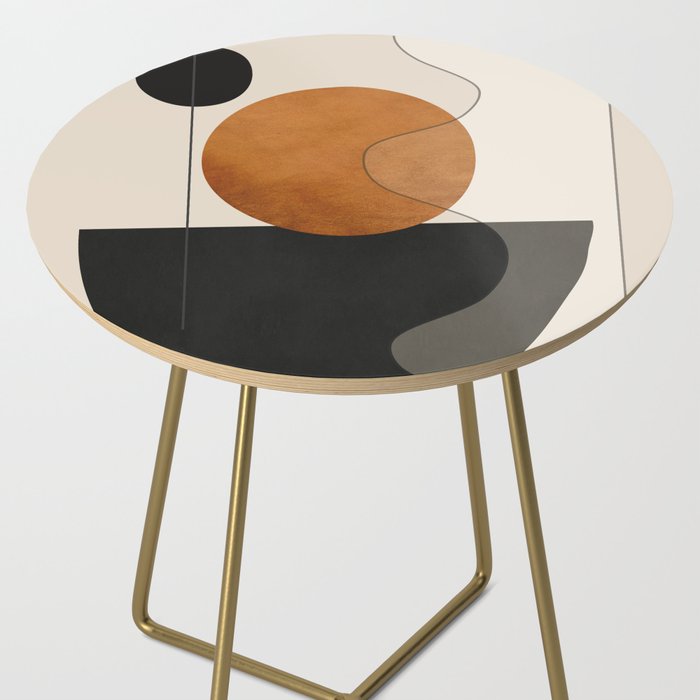 Abstract Minimal Shapes 135 Side Table Gallery Image 2