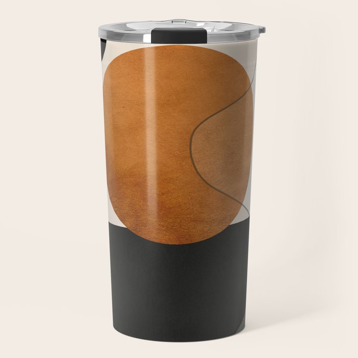 Abstract Minimal Shapes 135 Travel Mug Gallery Image 1