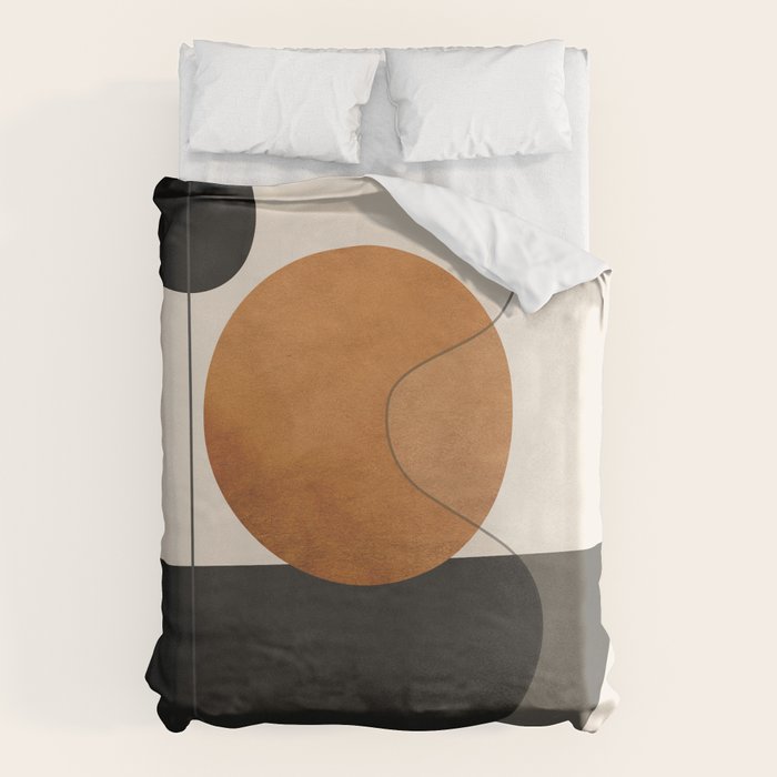 Abstract Minimal Shapes 135 Duvet Cover Gallery Image 6