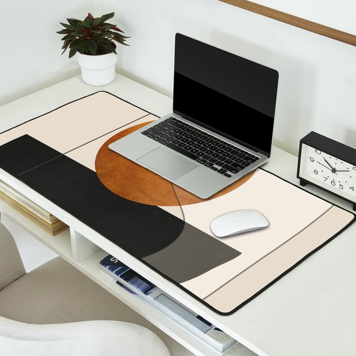 Abstract Minimal Shapes 135 Desk Mat Gallery Image 2