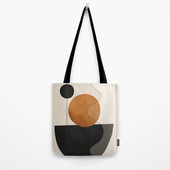 Abstract Minimal Shapes 135 Tote Bag Gallery Image 2