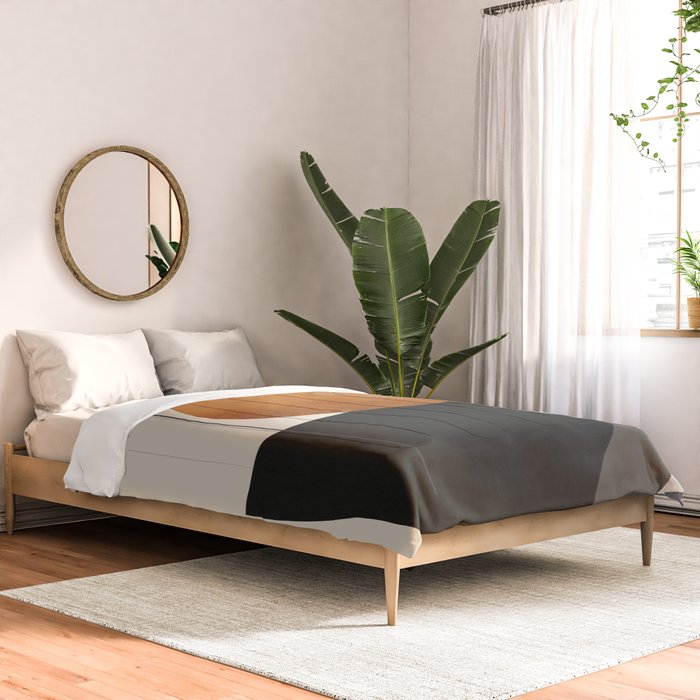 Abstract Minimal Shapes 135 Comforter Gallery Image 2