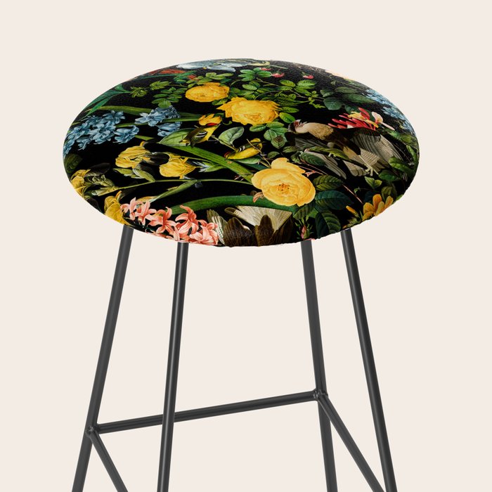 FLORAL AND BIRDS V Stool Gallery Image 2