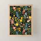 FLORAL AND BIRDS V Mini Art Print Gallery Image 1