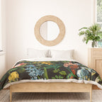 FLORAL AND BIRDS V Duvet Cover Gallery Image 3