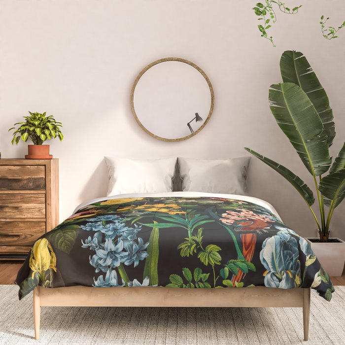 FLORAL AND BIRDS V Comforter Gallery Image 3