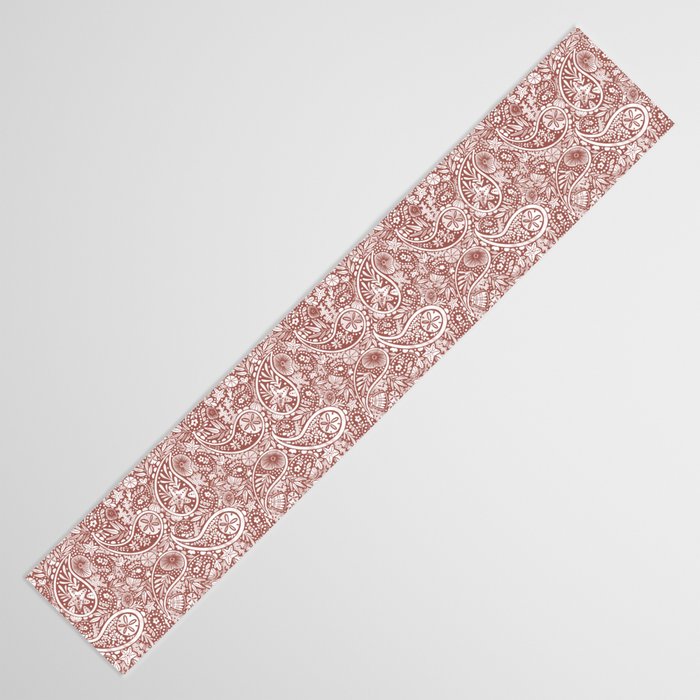 Underwater Paisley Elegance Table Runner Gallery Image 3