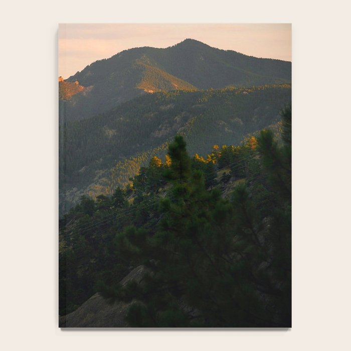Mount Sanitas Sunset III Notebook Gallery Image 4