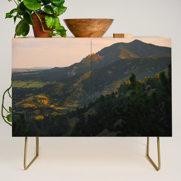 Mount Sanitas Sunset III Credenza Gallery Image 1