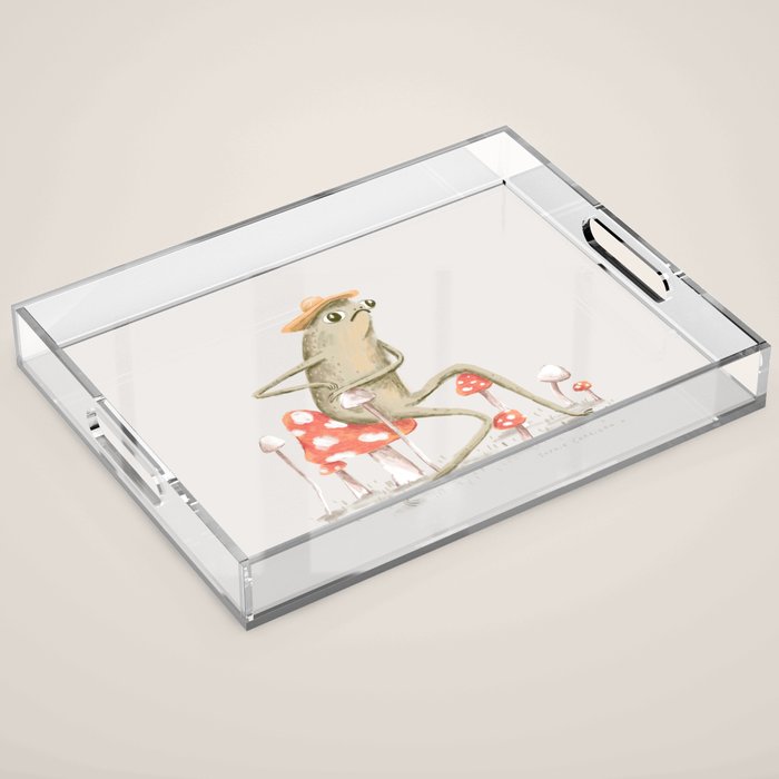 Awkward Toad Acrylic Tray Gallery Image 1