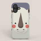 Rhinoceros, Animal Portrait iPhone Case Gallery Image 1