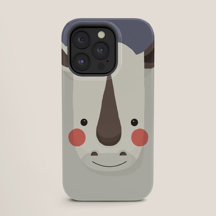 Rhinoceros, Animal Portrait iPhone Case Gallery Image 27