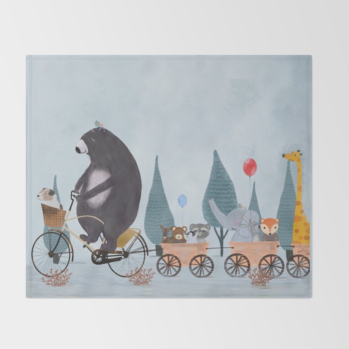 play time Throw Blanket Gallery Image 2