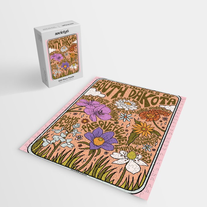 South Dakota Wildflowers Jigsaw Puzzle Gallery Image 2