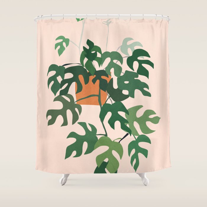 Plant 8 Shower Curtain Gallery Image 1