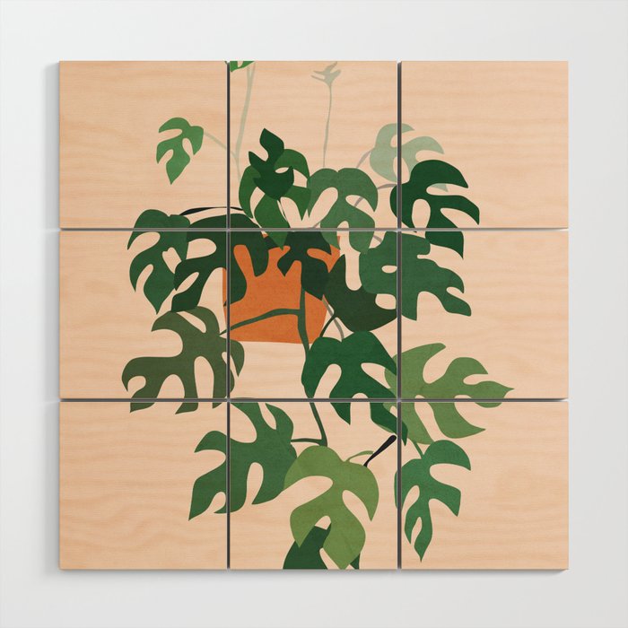 Plant 8 Wood Wall Art Gallery Image 1