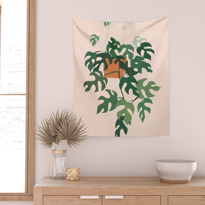 Plant 8 Wall Tapestry Gallery Image 2