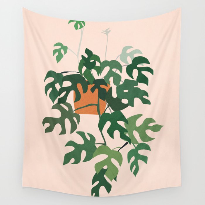 Plant 8 Wall Tapestry Gallery Image 4