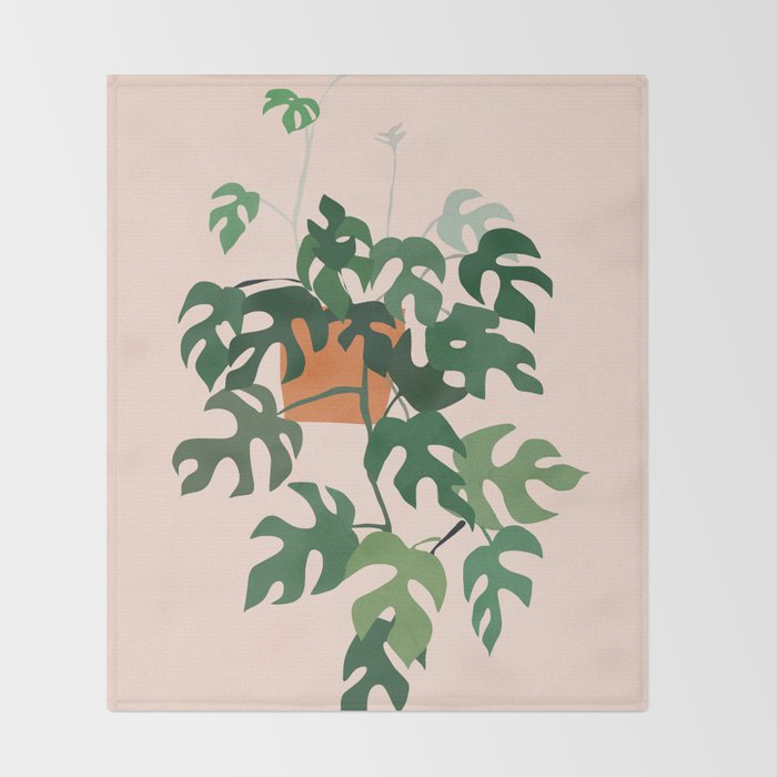 Plant 8 Throw Blanket Gallery Image 2