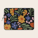Happy floral park Laptop Sleeve Gallery Image 1