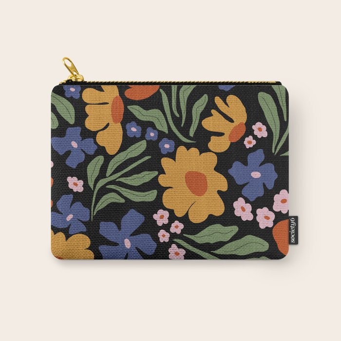 Happy floral park Carry All Pouch Gallery Image 1