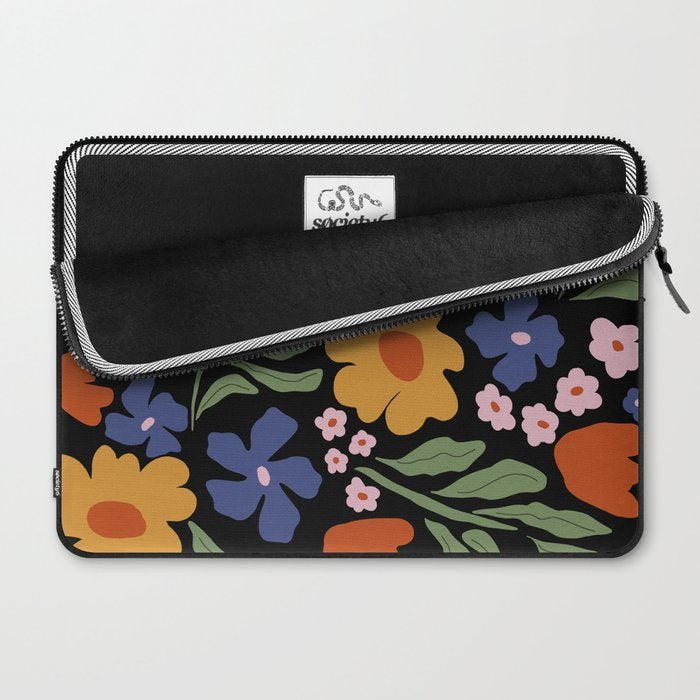 Happy floral park Laptop Sleeve Gallery Image 2
