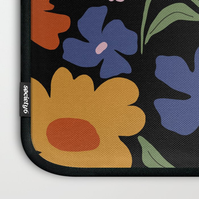 Happy floral park Laptop Sleeve Gallery Image 3