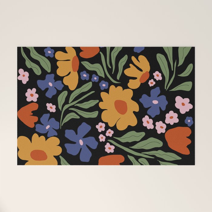 Happy floral park Welcome Mat Gallery Image 1