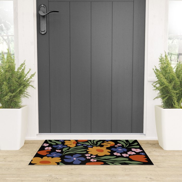 Happy floral park Welcome Mat Gallery Image 3