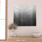 BLUR / abyss / black Wall Tapestry Gallery Image 2