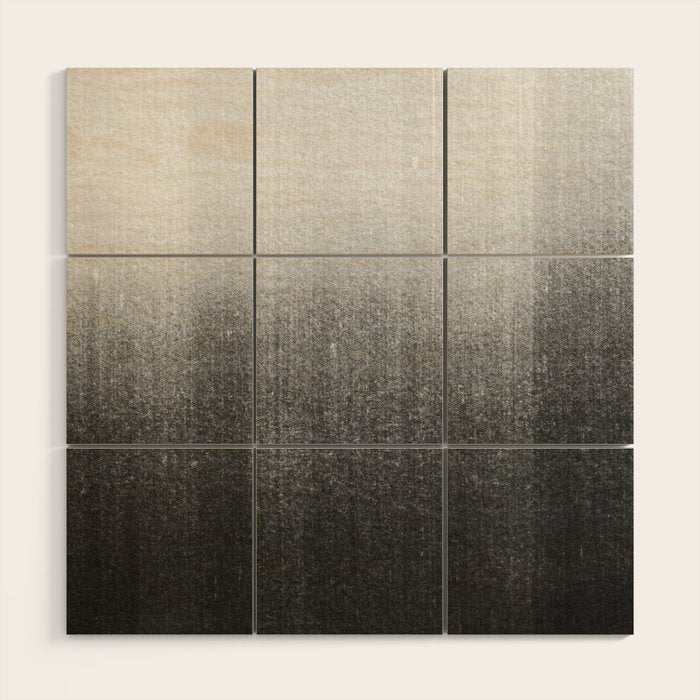 BLUR / abyss / black Wood Wall Art Gallery Image 1