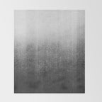 BLUR / abyss / black Throw Blanket Gallery Image 2