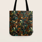 Floral and Snakes jungle Tote Bag Gallery Image 1