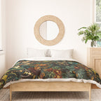 Floral and Snakes jungle Duvet Cover Gallery Image 3