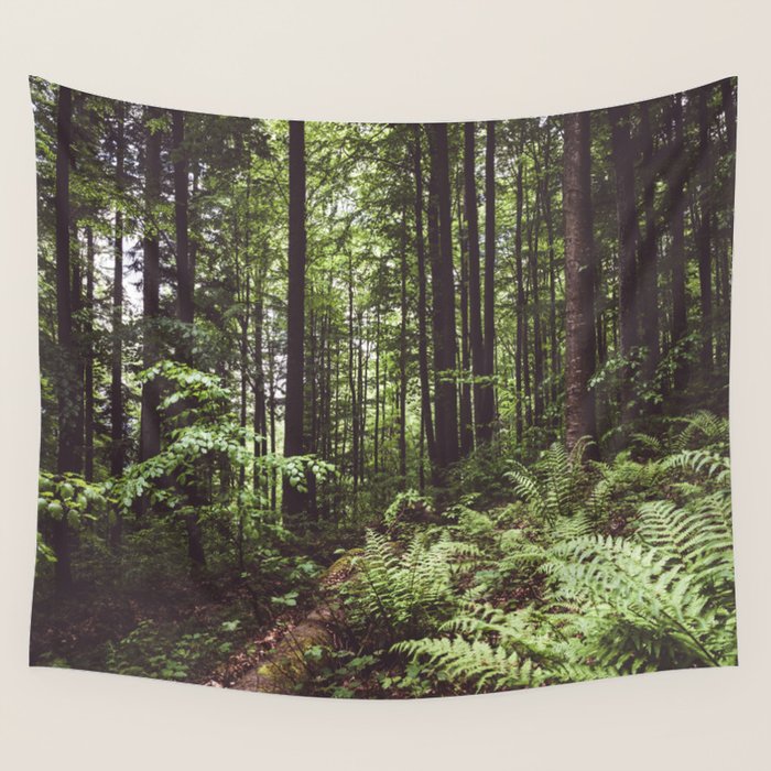 Woodland - Landscape and Nature Photography Wall Tapestry Gallery Image 4