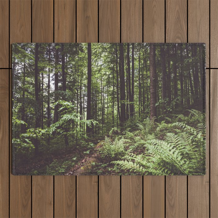 Woodland - Landscape and Nature Photography Outdoor Rug Gallery Image 1
