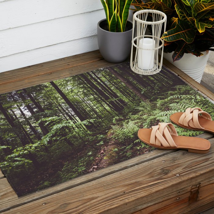 Woodland - Landscape and Nature Photography Outdoor Rug Gallery Image 2
