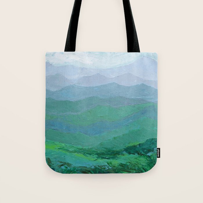 Blue Ridge Spring Tote Bag Gallery Image 1