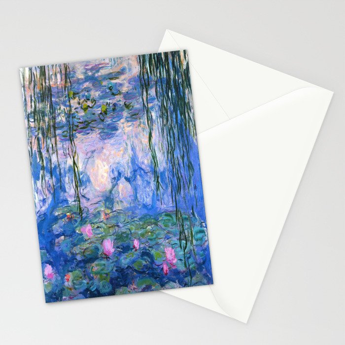 Water Lilies Monet Stationery Card Gallery Image 2