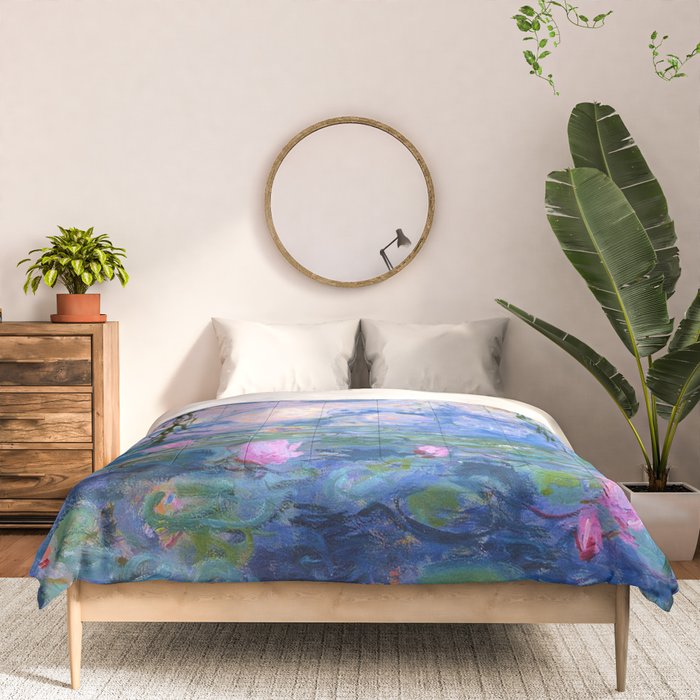 Water Lilies Monet Comforter Gallery Image 3