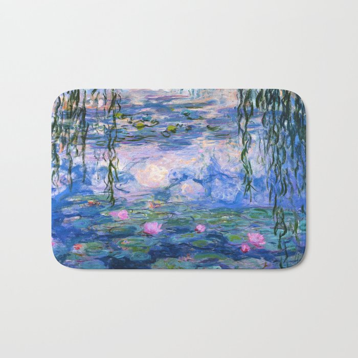 Water Lilies Monet Bath Mat Gallery Image 1