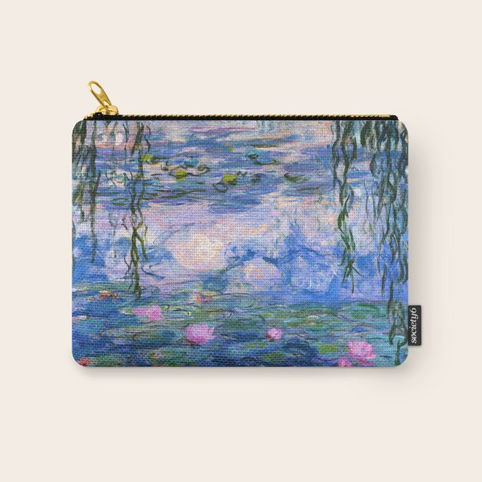 Water Lilies Monet Carry All Pouch Gallery Image 1
