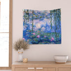 Water Lilies Monet Wall Tapestry Gallery Image 2