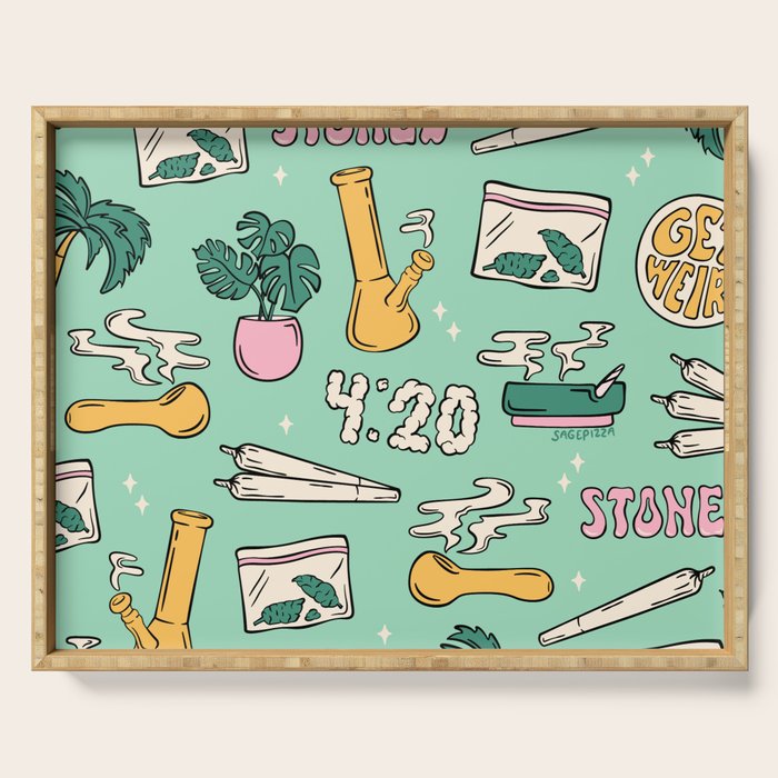FOUR TWENTY Serving Tray Gallery Image 1