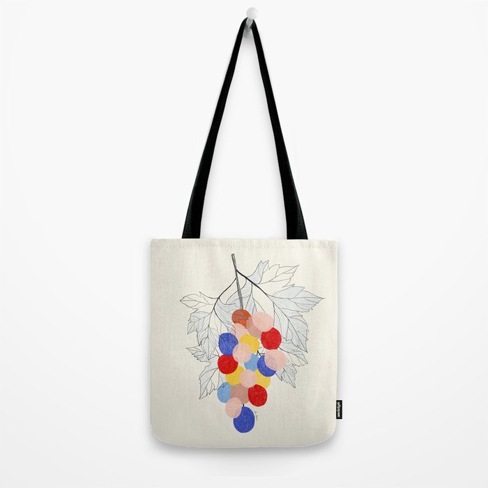 Bunch of grapes Fruit Tote Bag Gallery Image 2