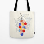 Bunch of grapes Fruit Tote Bag Gallery Image 1