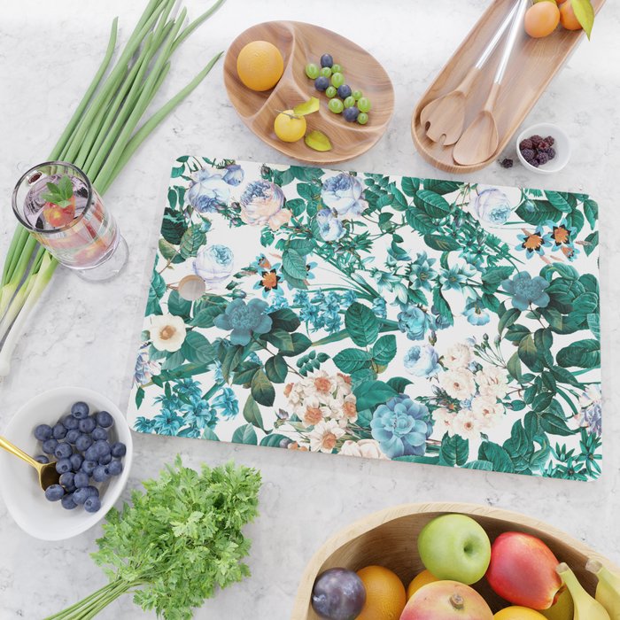 SUMMER BOTANICAL IV Cutting Board Gallery Image 2