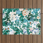 SUMMER BOTANICAL IV Outdoor Rug Gallery Image 1