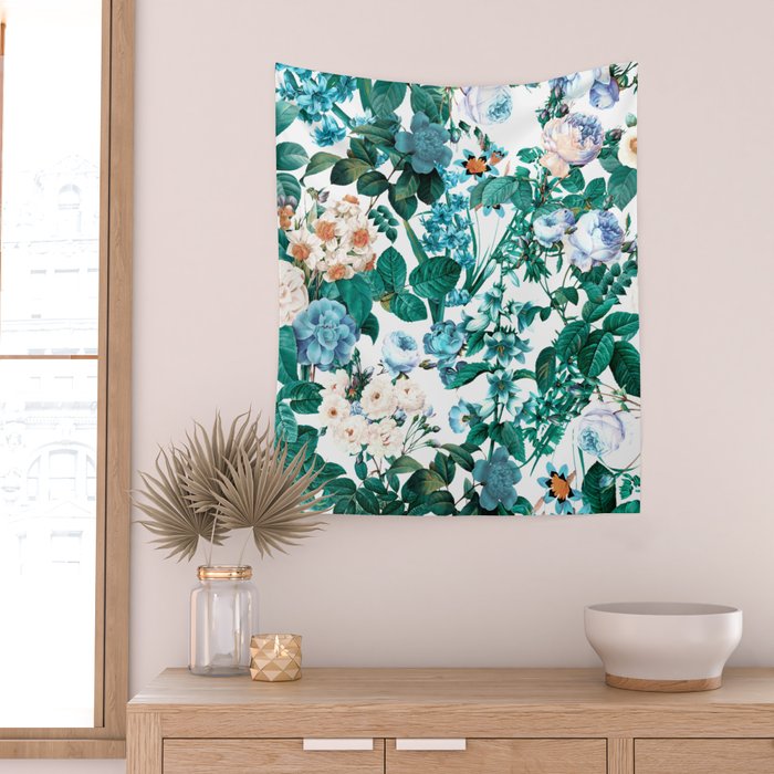SUMMER BOTANICAL IV Wall Tapestry Gallery Image 2