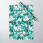 SUMMER BOTANICAL IV Wrapping Paper Gallery Image 1